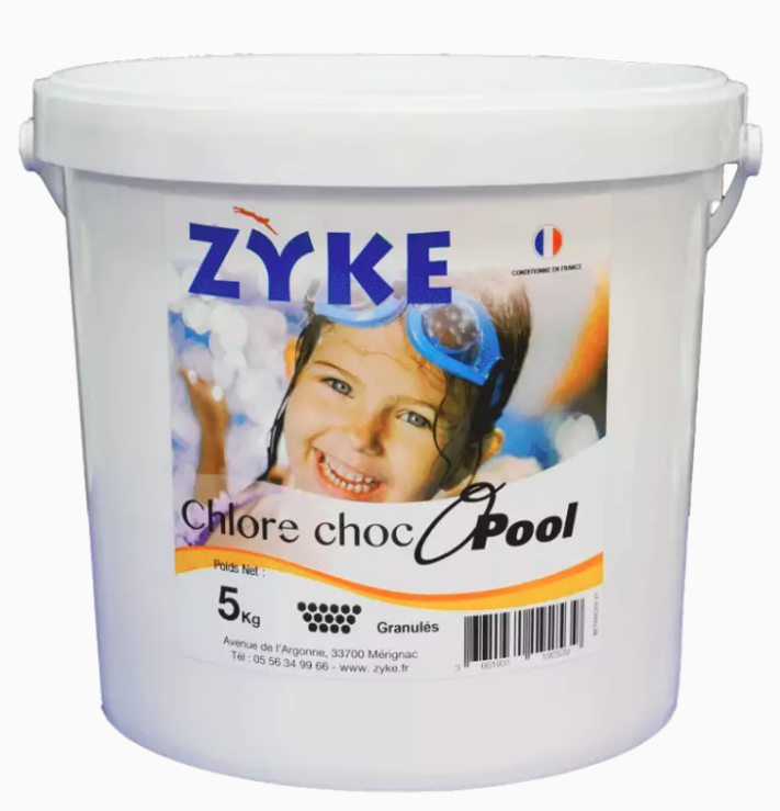 Chlore Choc Ultra Performant et Pas Cher La Sélection Zyke